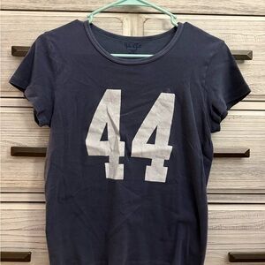 Brandy Melville Navy Number Tee